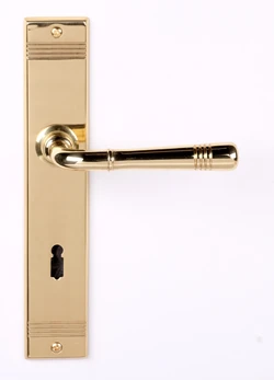 BAWO Türdrücker L71 Messing poliert