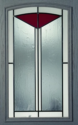BAWO Bleiverglasung Light Red