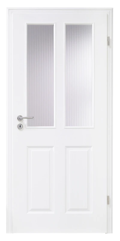 BAWO weiße Form-Profiltür WR/4F-2xLA